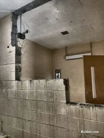 Cutting and Removing Walls in the Miami Dade Jail