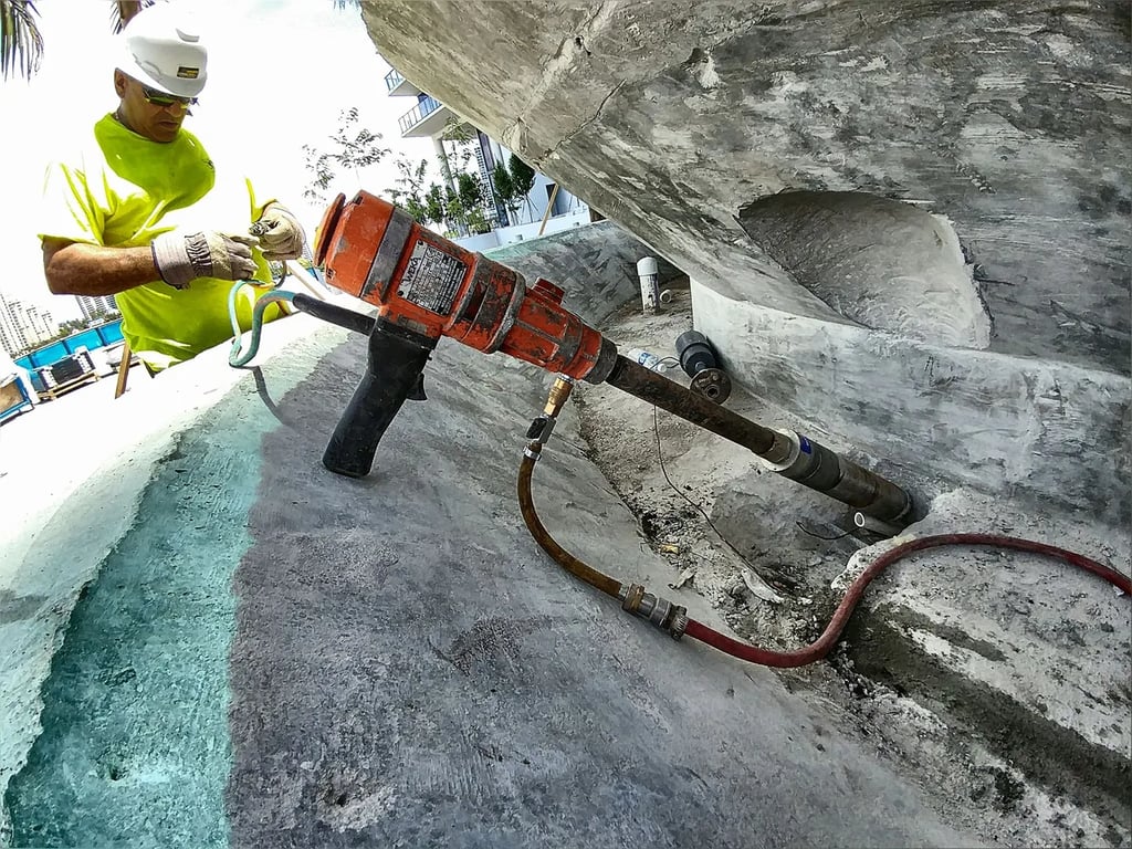 Some Core Drilling fun in Miami