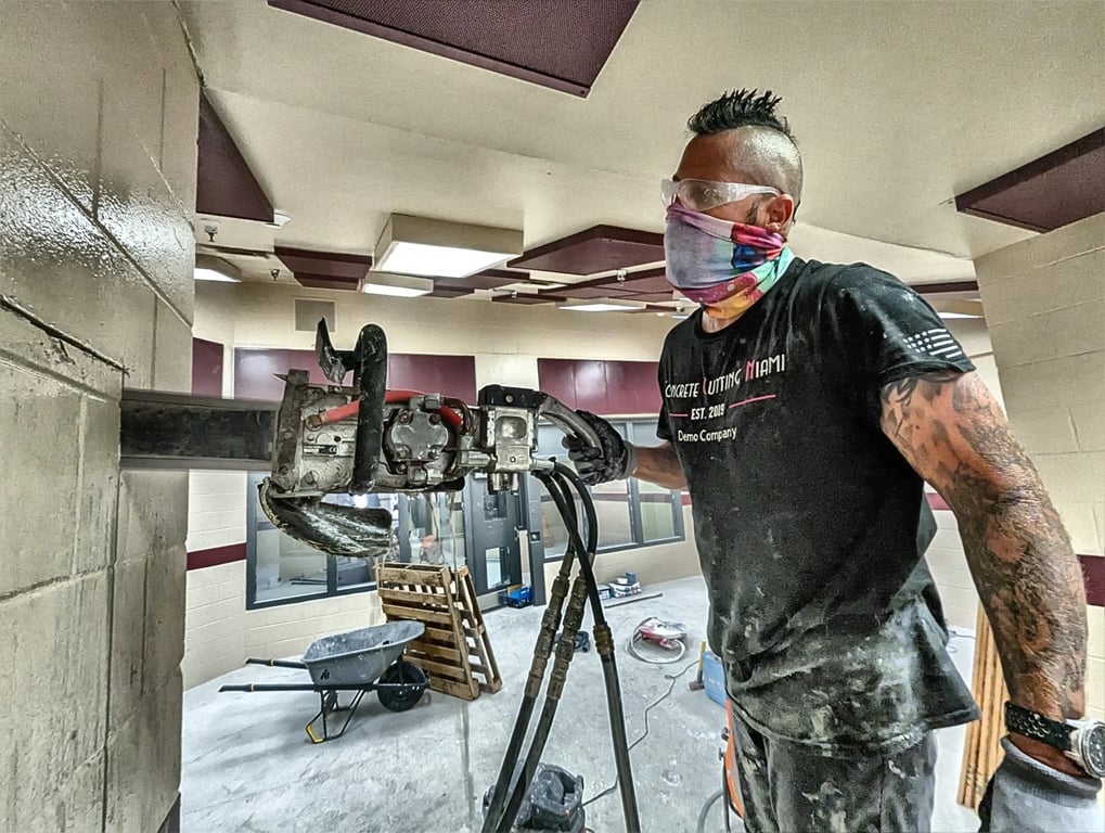 Concrete Cutting Miami Beach: Taming the Challenges of Sun, Salt, and Sand