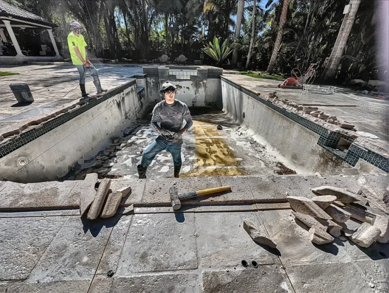 How to cut and remove a pool deck: a step by step guide