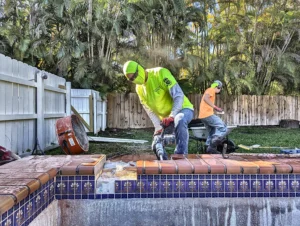 Swimming in safety: how thick should your concrete pool deck be?