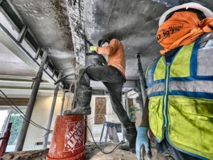Who is more likely to use a chipping hammer: residential or commercial?