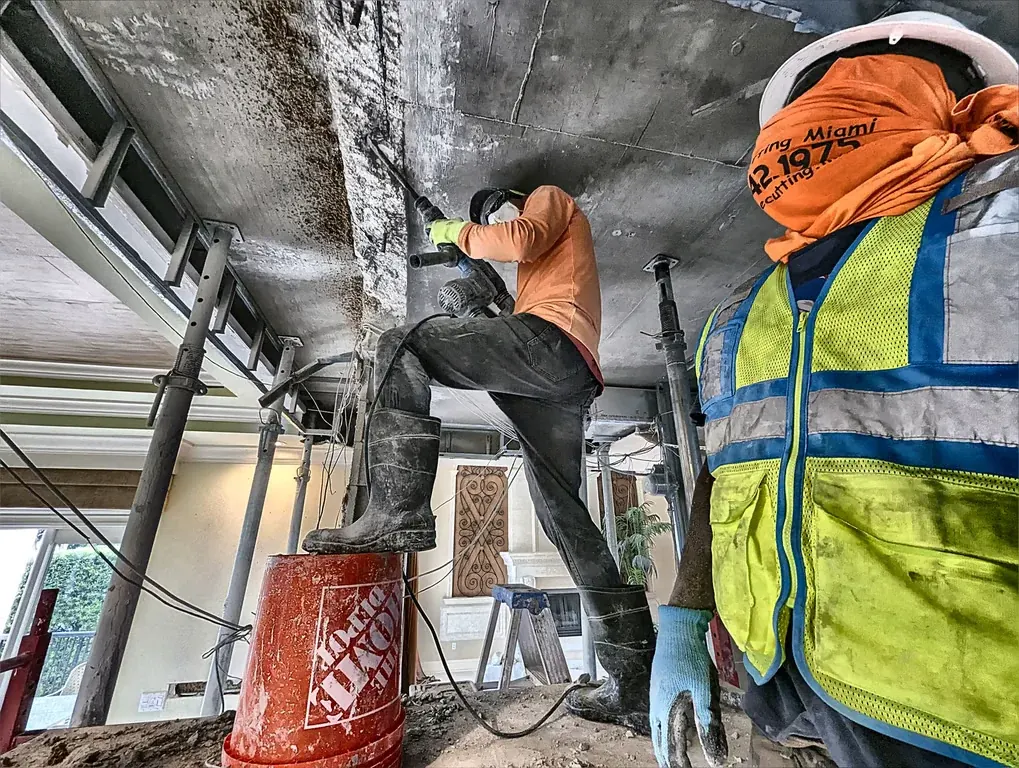 Who is more likely to use a chipping hammer: residential or commercial?
