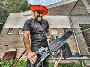 Cutting roof openings with precision: mastering the chainsaw technique with no over cuts