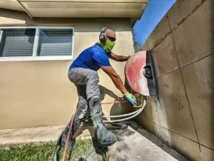 What is the real purpose of concrete cutting
