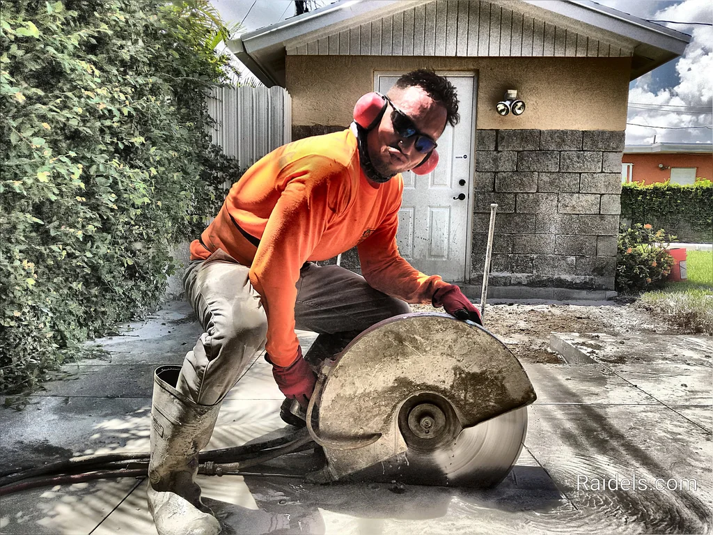 Common applications for driveway cutting in the miami area