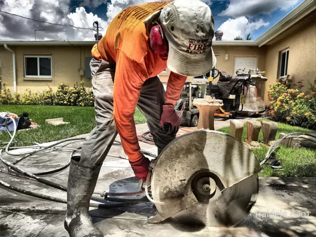 Driveway sectioning & repair cuts