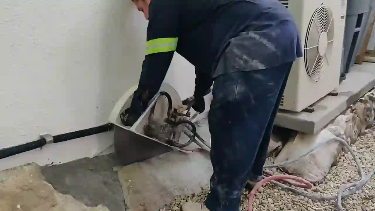 Breaking Thick Concrete Slabs By Hand While Maintaining OSHA Safety Standards