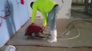 how to break up thick concrete slab by hand 35