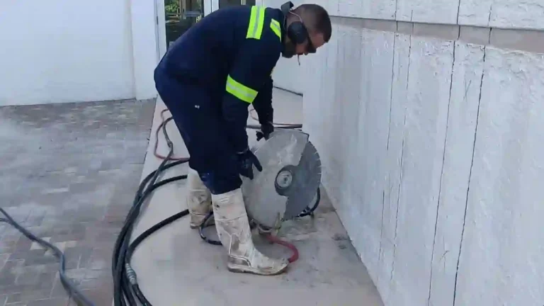 poster precision concrete wall cutting