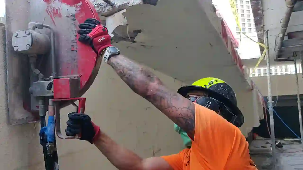 Crunching Numbers on Concrete Chain Saw Projects
