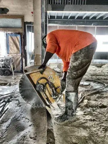 Hydraulic Concrete Cutting