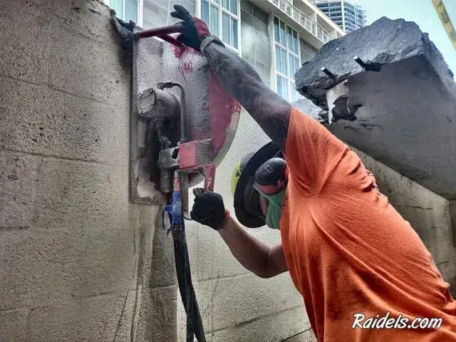 Cutting that Concrete