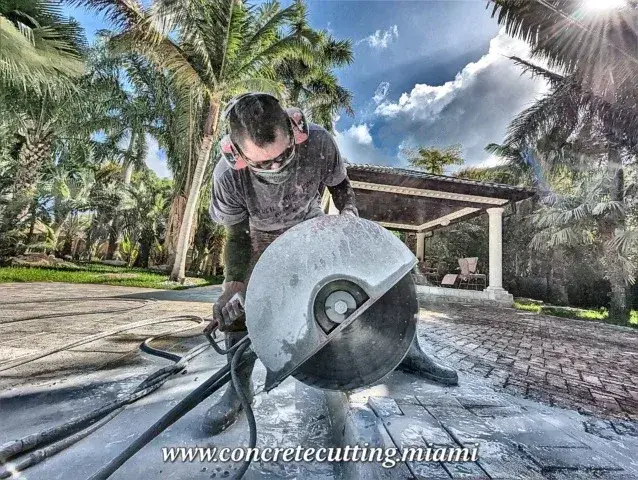 Cutting the Concrete Slab