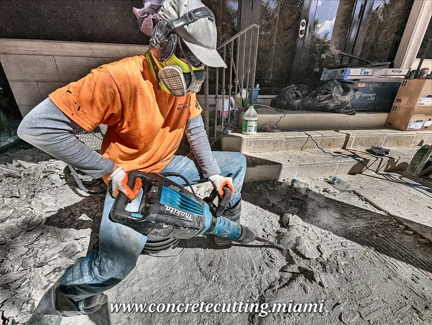 What is Chipping Concrete Slab?