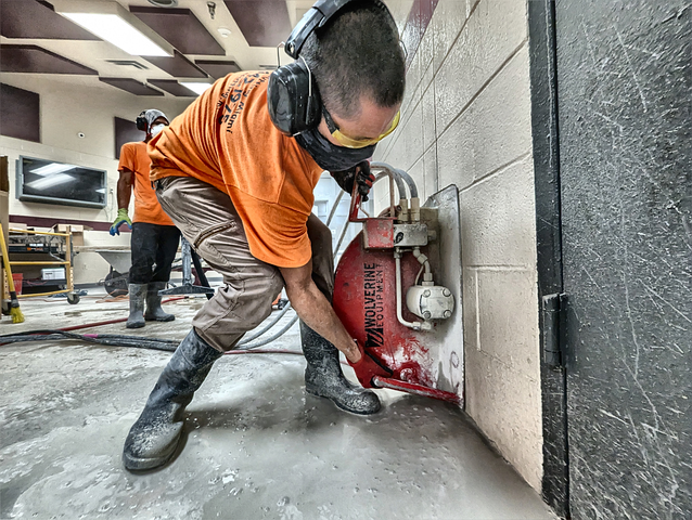 Cutting Metal Jail Doors in Ocala Florida