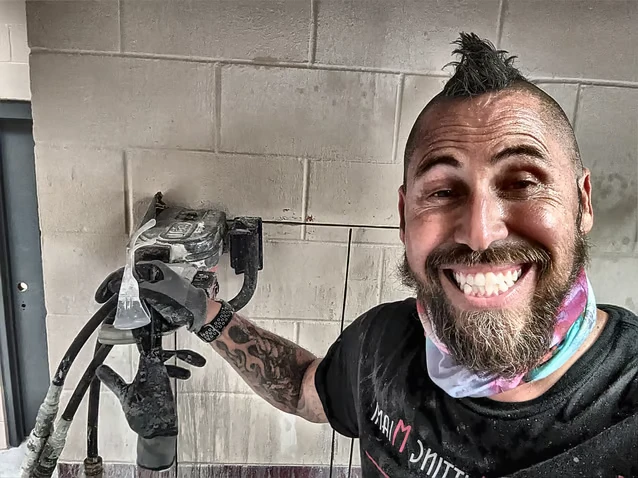 Ray from concrete cutting miami